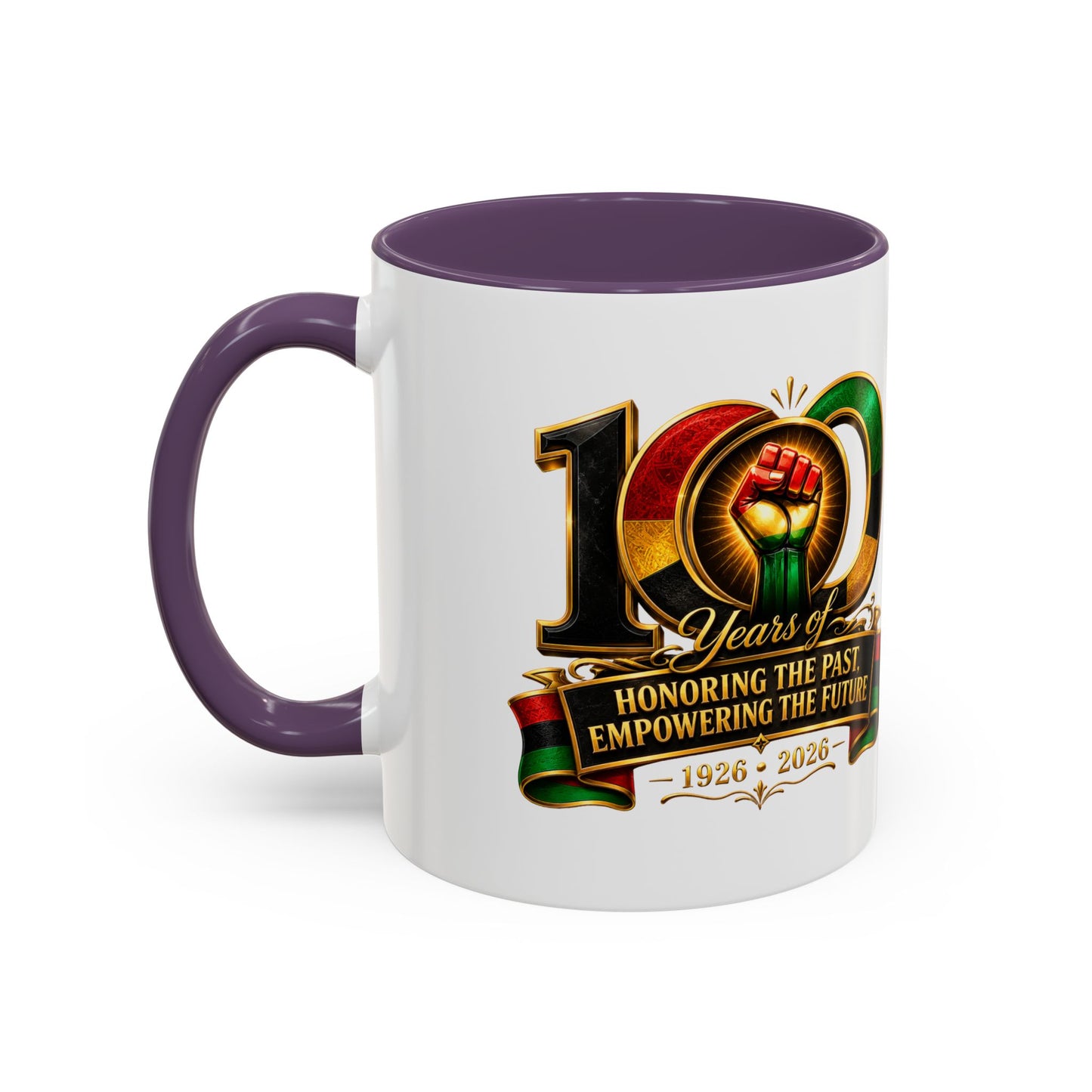 100 Years Commemorative Coffee Mug — "Honoring the Past, Empowering the Future"