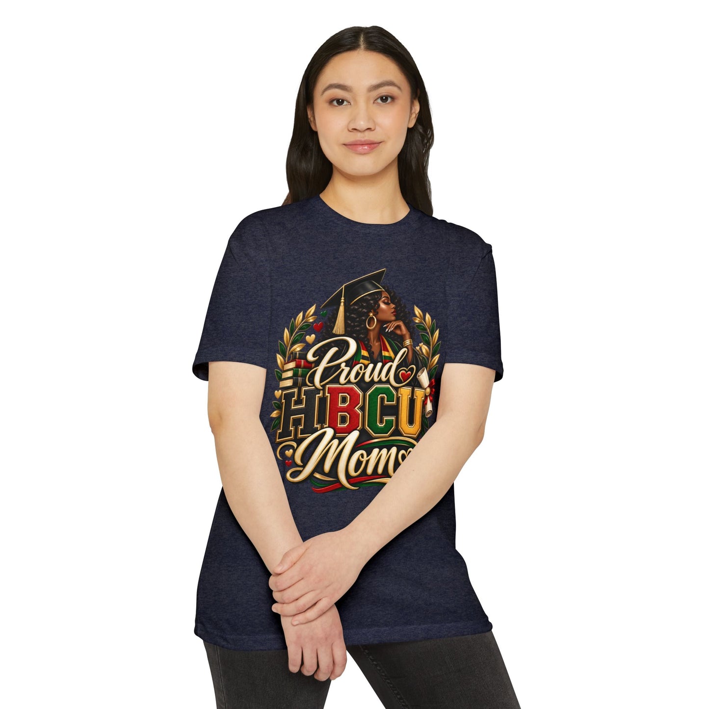Proud HBCU Mom T-Shirt — Black Graduate Mom Shirt (Graduation Gift)
