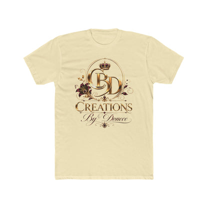 Creations By Donece Logo Tee - Luxury Monogram Graphic T-Shirt