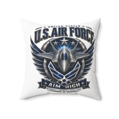U.S. Air Force 'Aim High' Decorative Throw Pillow