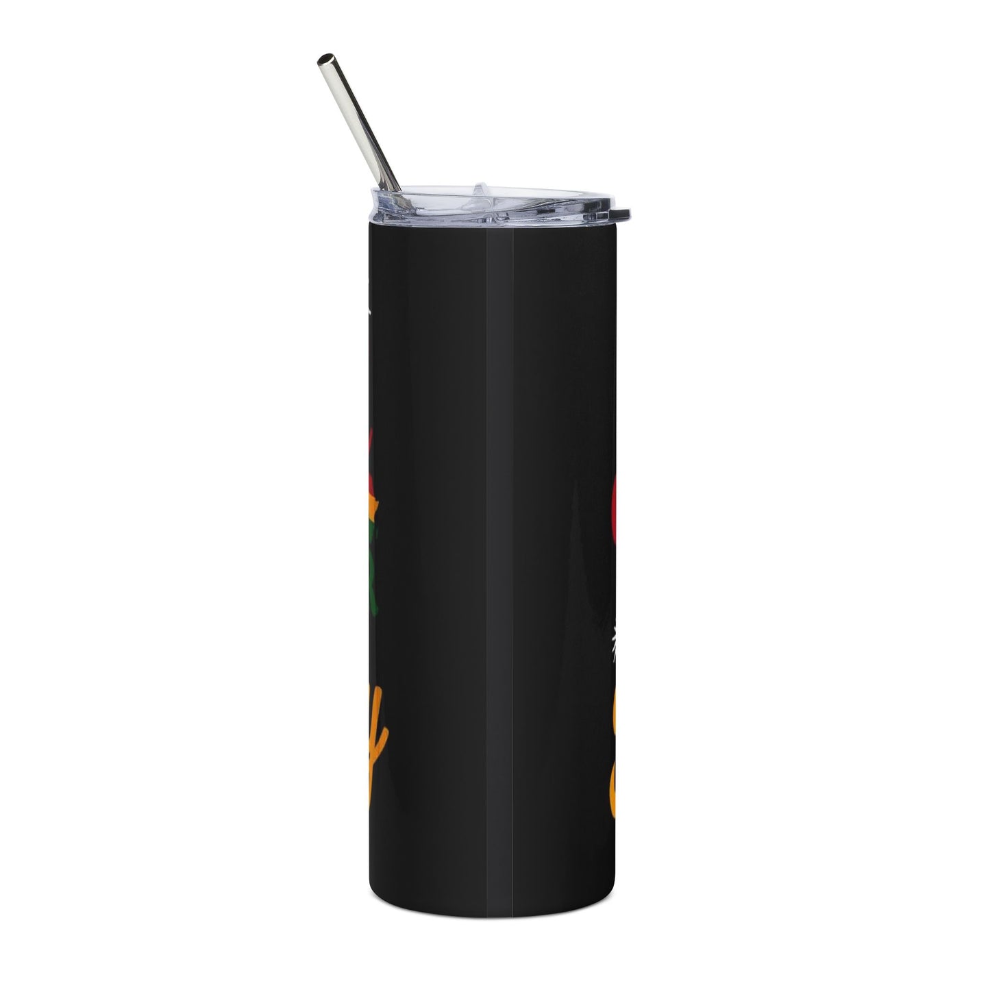 20oz Stainless Tumbler – "One Month Can't Hold Our History" Inspirational Travel Cup