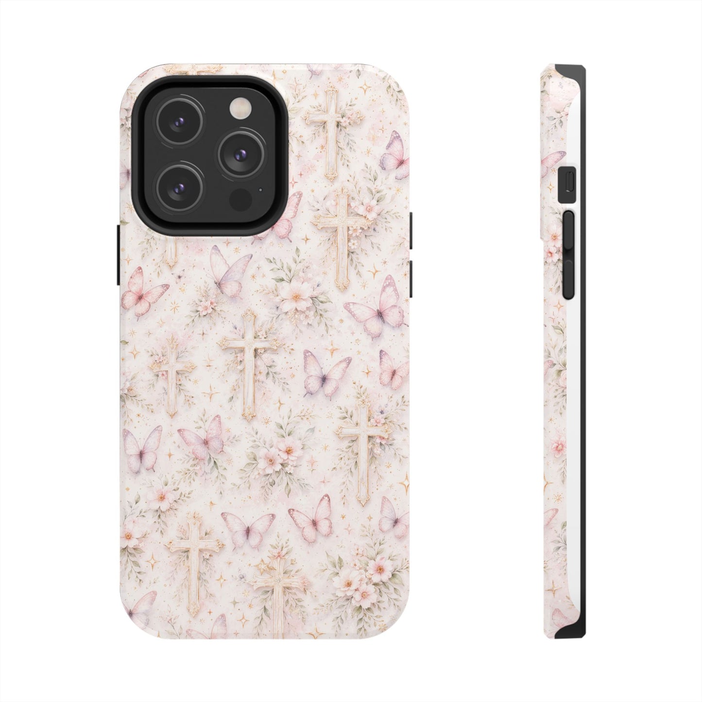 Blessed Wings Phone Case | Christian Floral iPhone Case