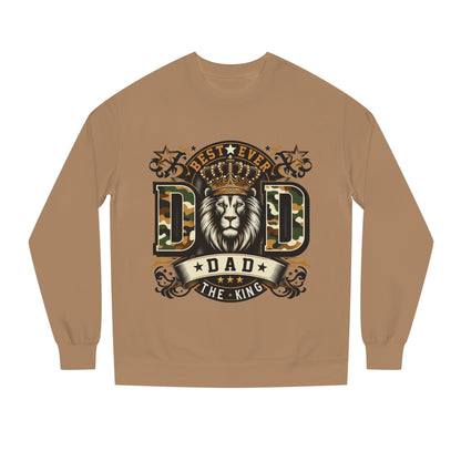 Dad The King Lion Sweatshirt – Best Ever DAD Camouflage Design