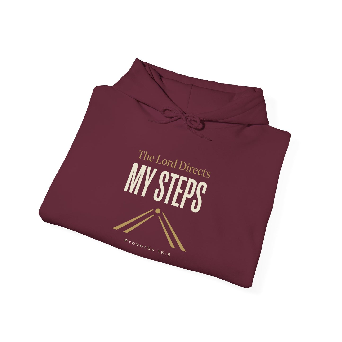 The Lord Directs My Steps -Proverbs 16:9 Hoodie