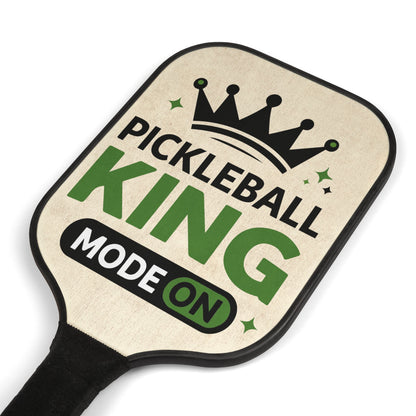 Pickleball King Paddle Set — "Mode On" Paddle & Ball Kit