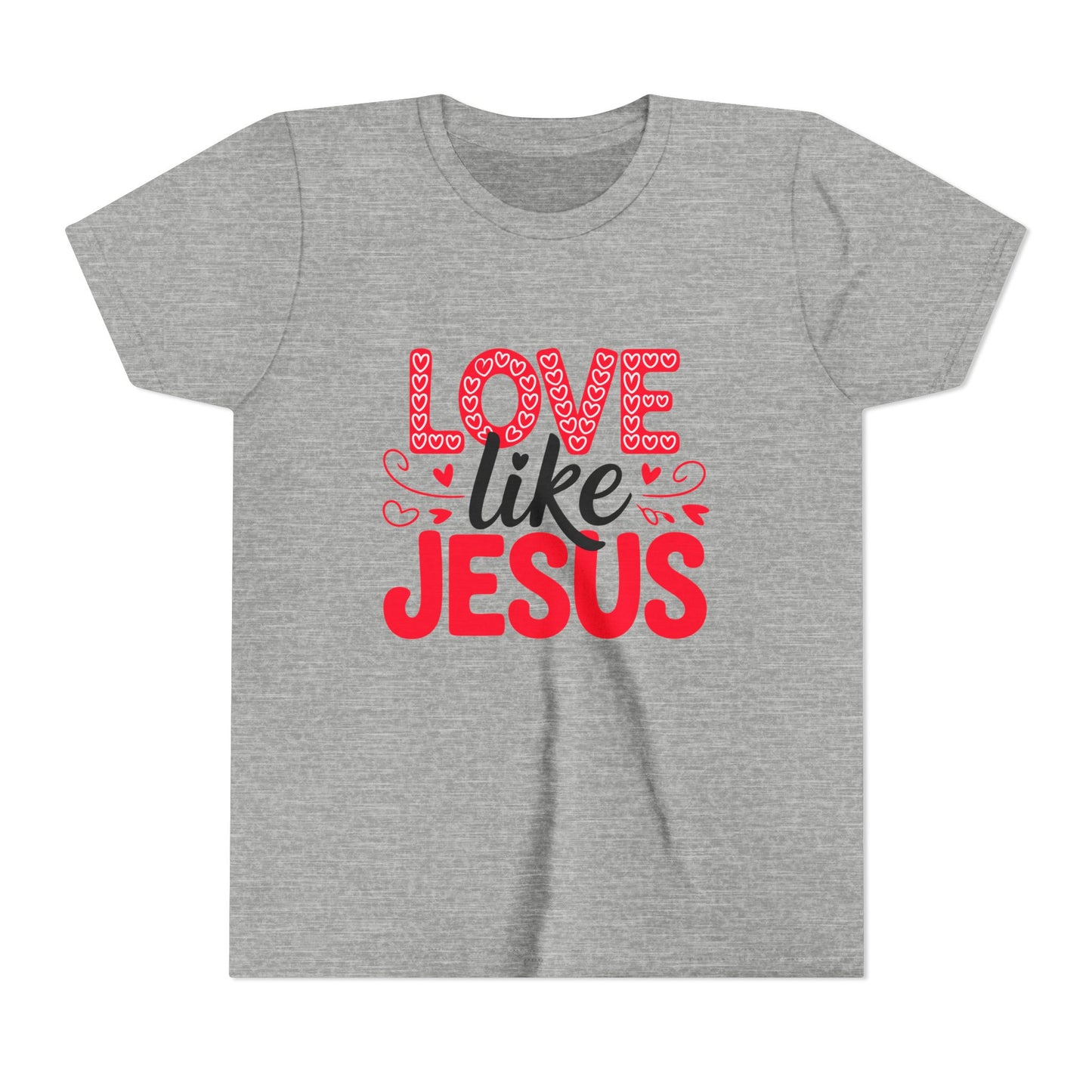 Youth Tee - "Love Like Jesus" Christian Kids Shirt