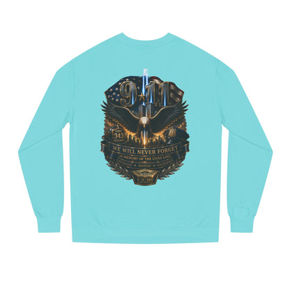 9/11 Memorial Sweatshirt — Never Forget Tribute Crewneck