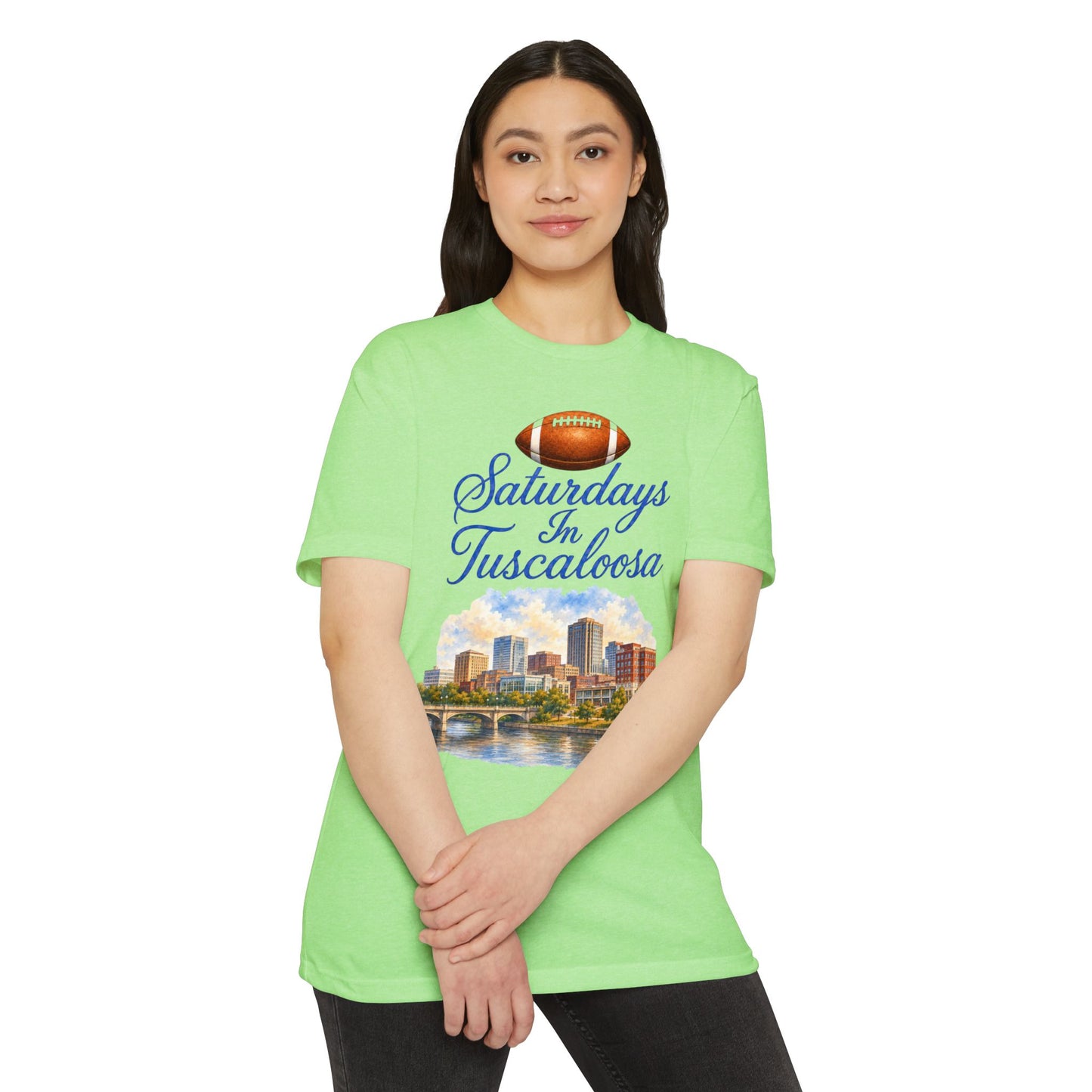 Saturdays in Tuscaloosa Football Cityscape T-Shirt