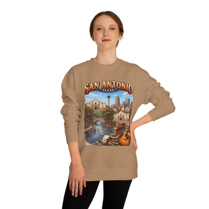 San Antonio Riverwalk Sweatshirt — Texas Travel Scenic Crewneck