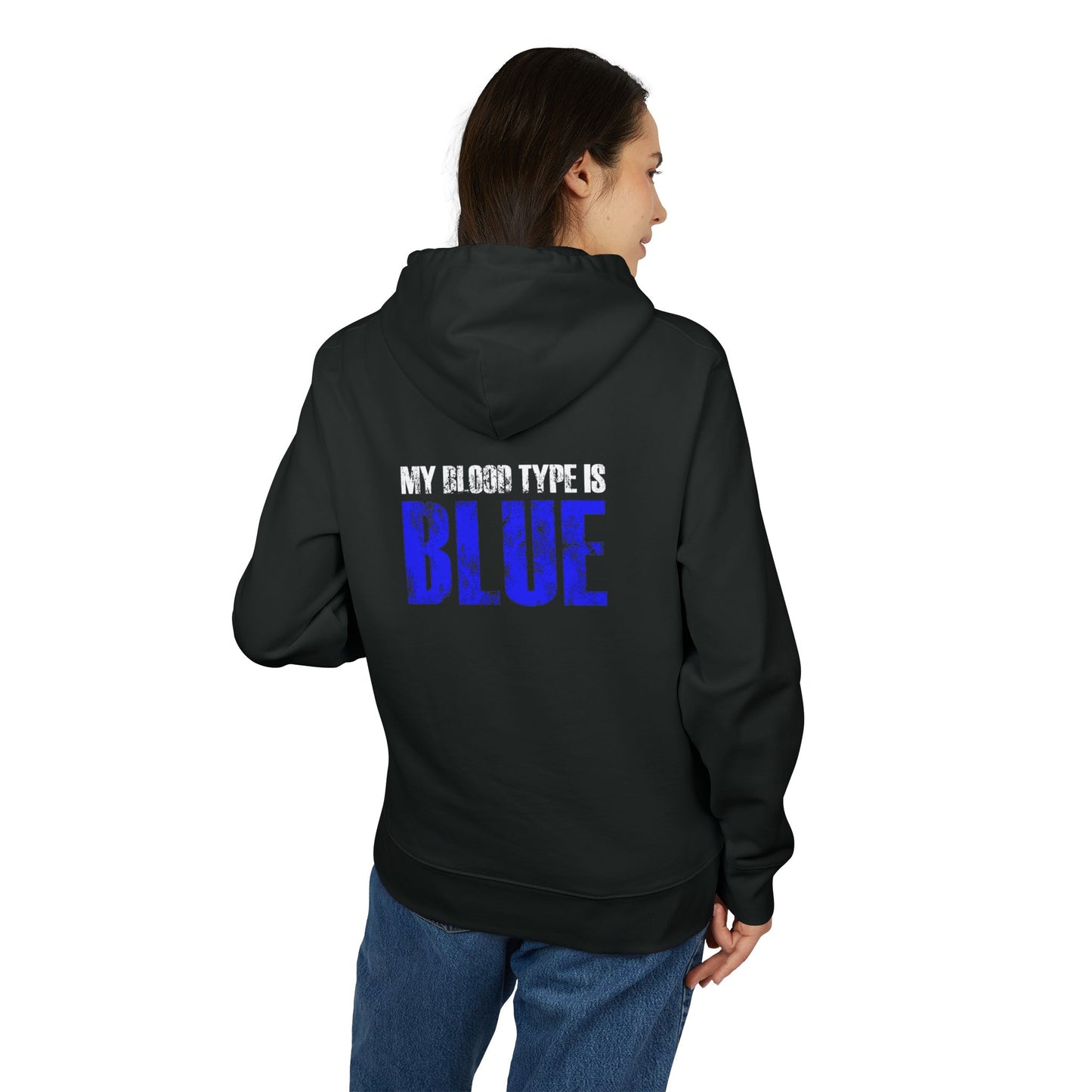 My Blood Type Is Blue Hoodie