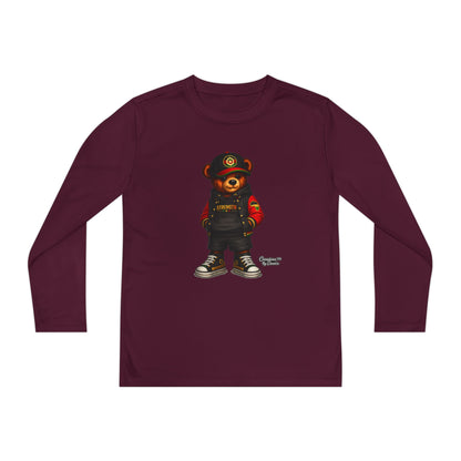 Youth Long Sleeve Tee — Urban Bear Graphic