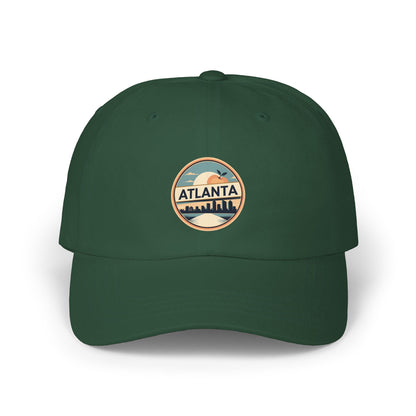Atlanta Skyline Dad Cap — Retro Patch Baseball Hat