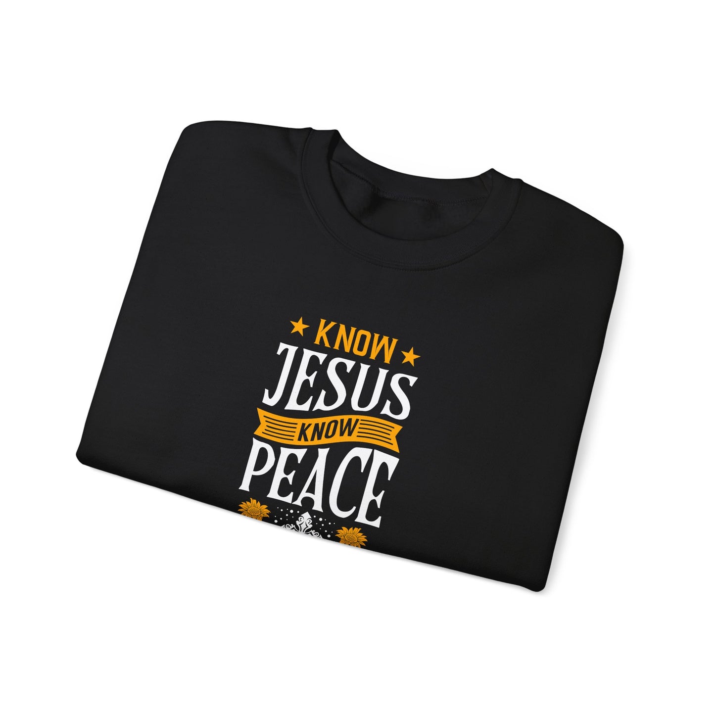 Know Jesus Know Peace Sweatshirt