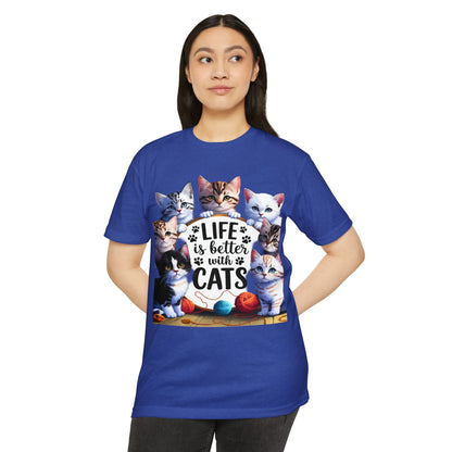 Life Is Better With Cats T-Shirt