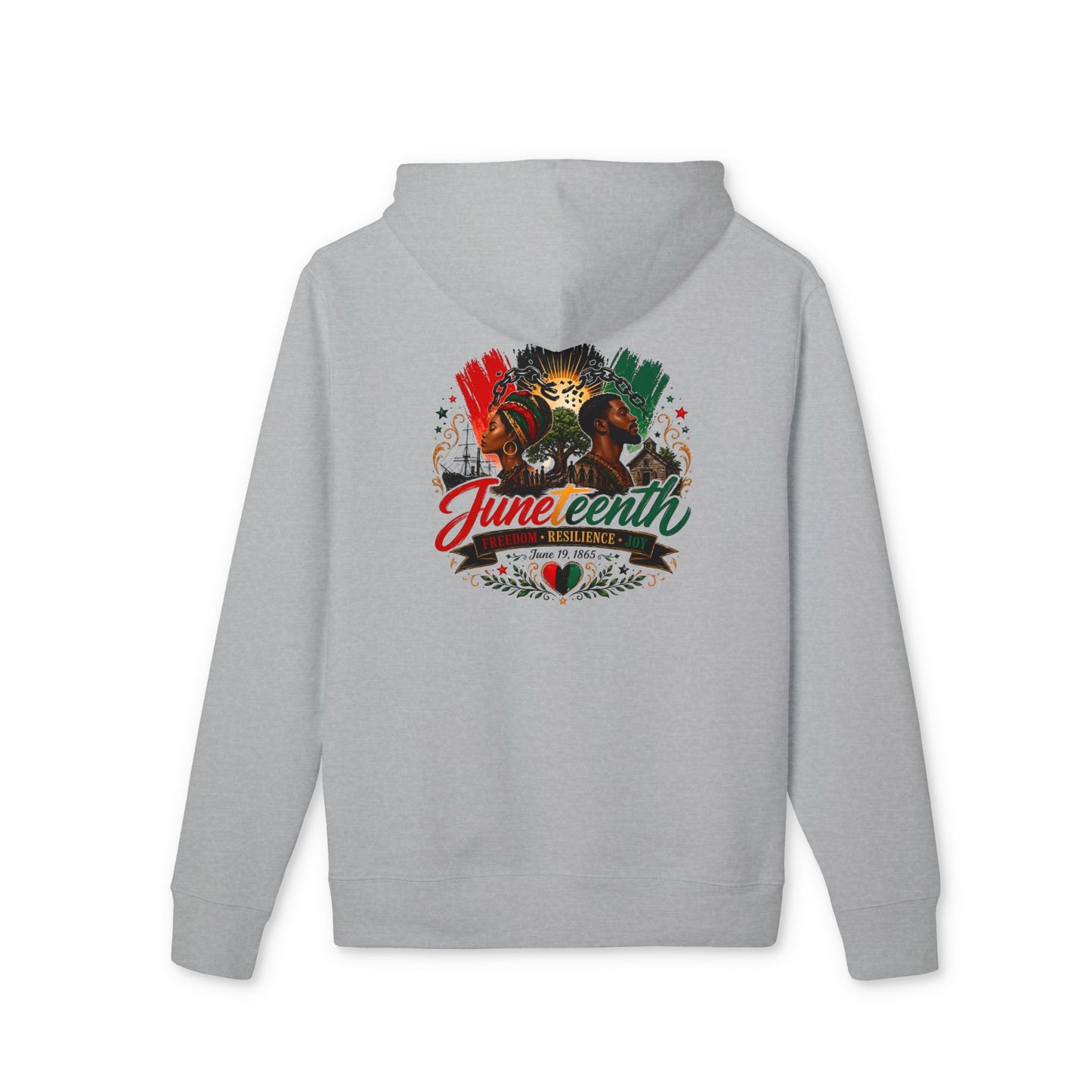 Juneteenth Hoodie — Black Freedom Celebration Sweatshirt