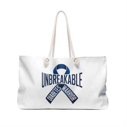 Unbreakable Diabetes Warrior Weekender Bag