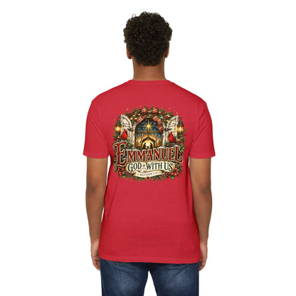 Emmanuel "God With Us" Christmas T-Shirt