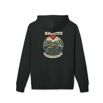 Fort Lauderdale Canal Hoodie — I  Fort Lauderdale Graphic Pullover