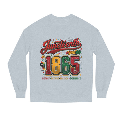 Juneteenth 1865 Crewneck Sweatshirt — History • Culture • Freedom