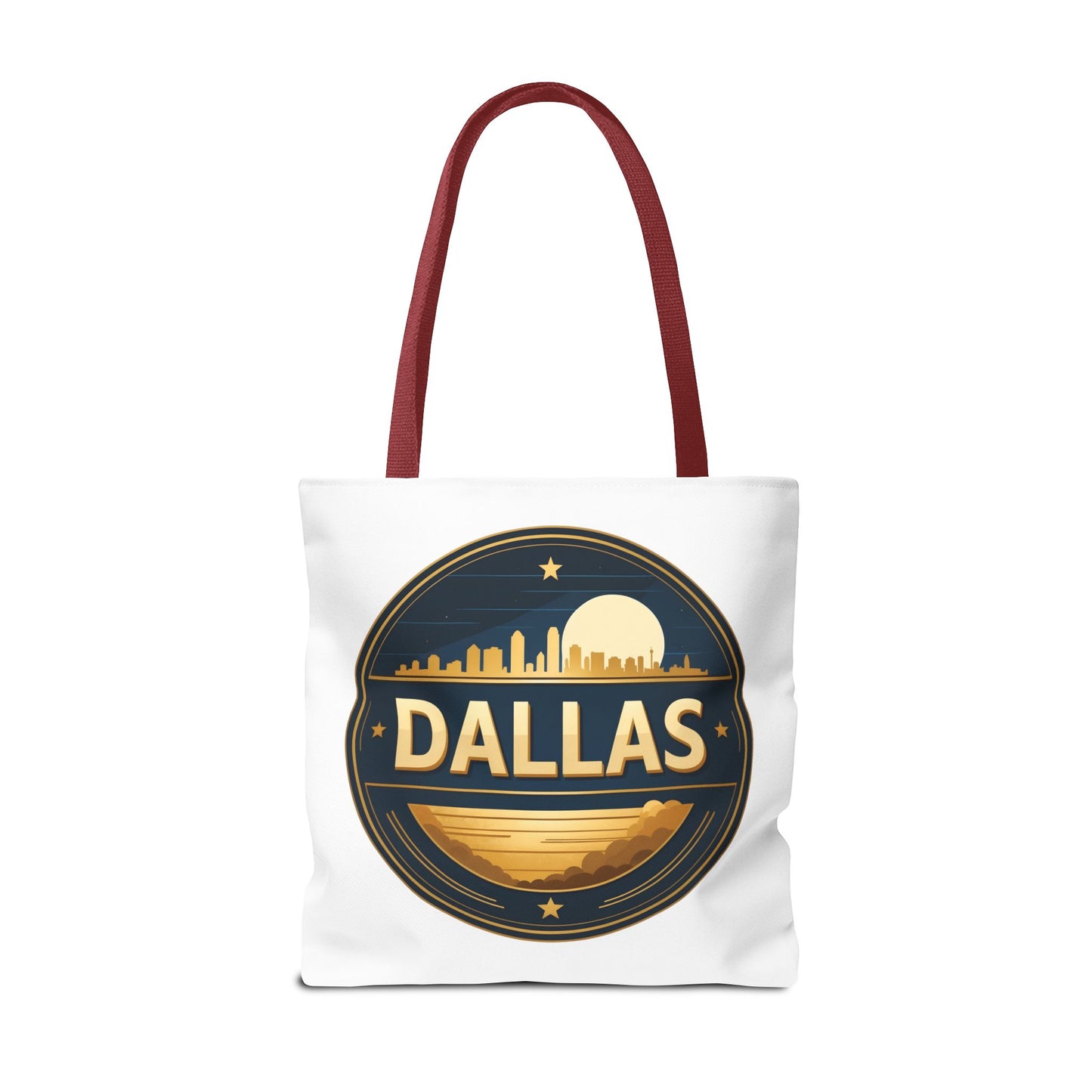Dallas Skyline Circle Tote