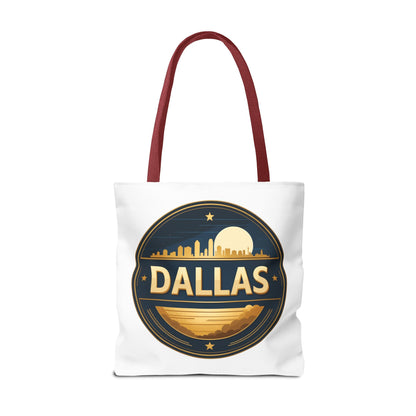 Dallas Skyline Circle Tote
