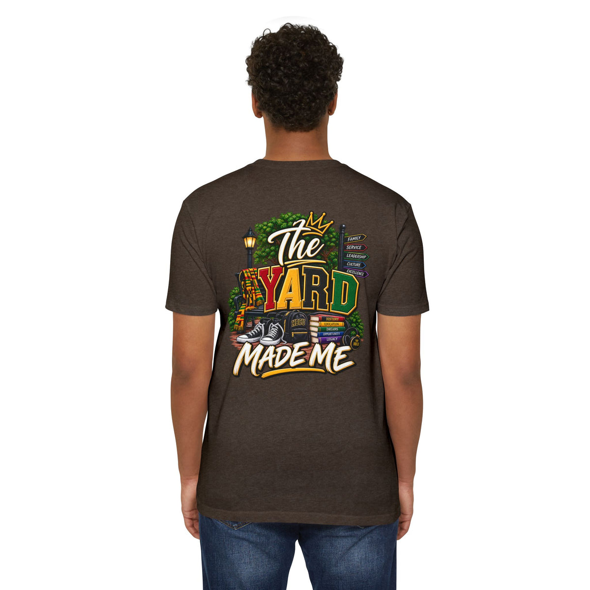 The Yard Made Me T-Shirt — Retro Urban Streetwear Tee