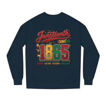Juneteenth 1865 Crewneck Sweatshirt — History • Culture • Freedom