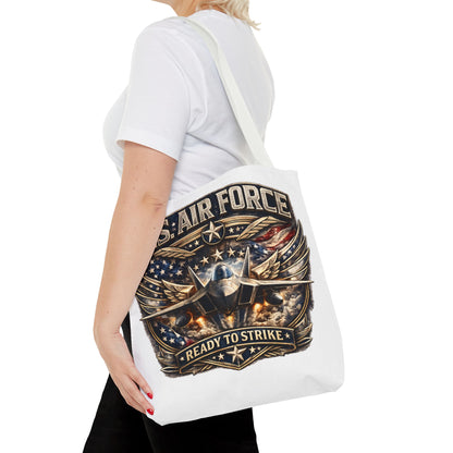 U.S. Air Force "Ready to Strike" Tote Bag