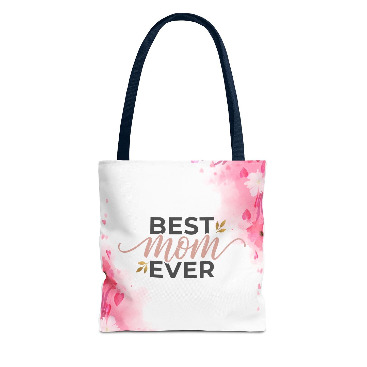 Best Mom Ever Floral Tote Bag