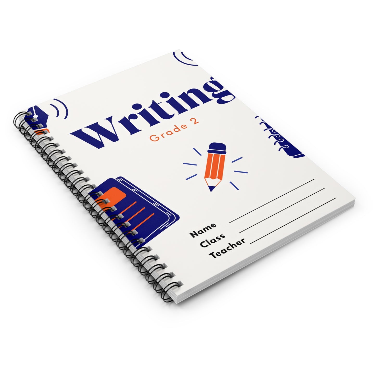 Spiral Notebook - Ruled Line