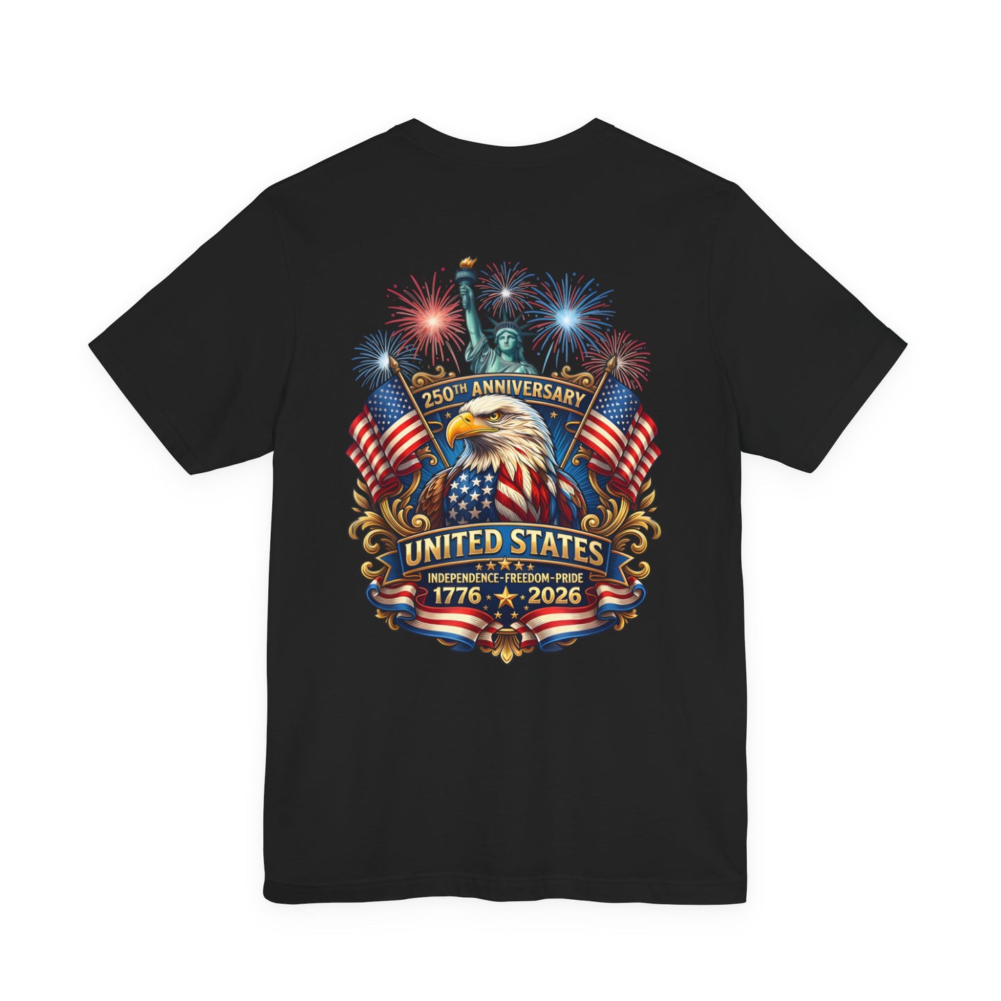 250th Anniversary United States Eagle T-Shirt – 1776–2026 Patriotic Tee