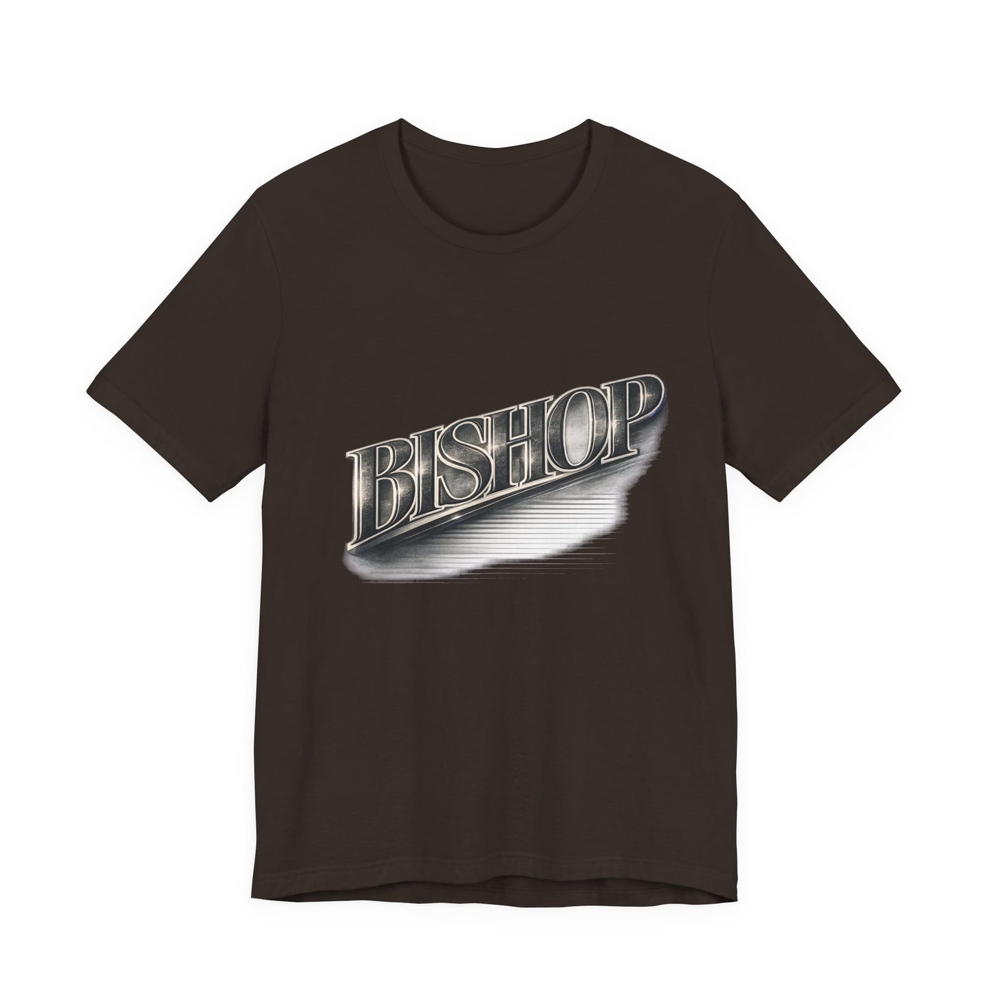 Bishop Retro Chrome Logo T‑Shirt
