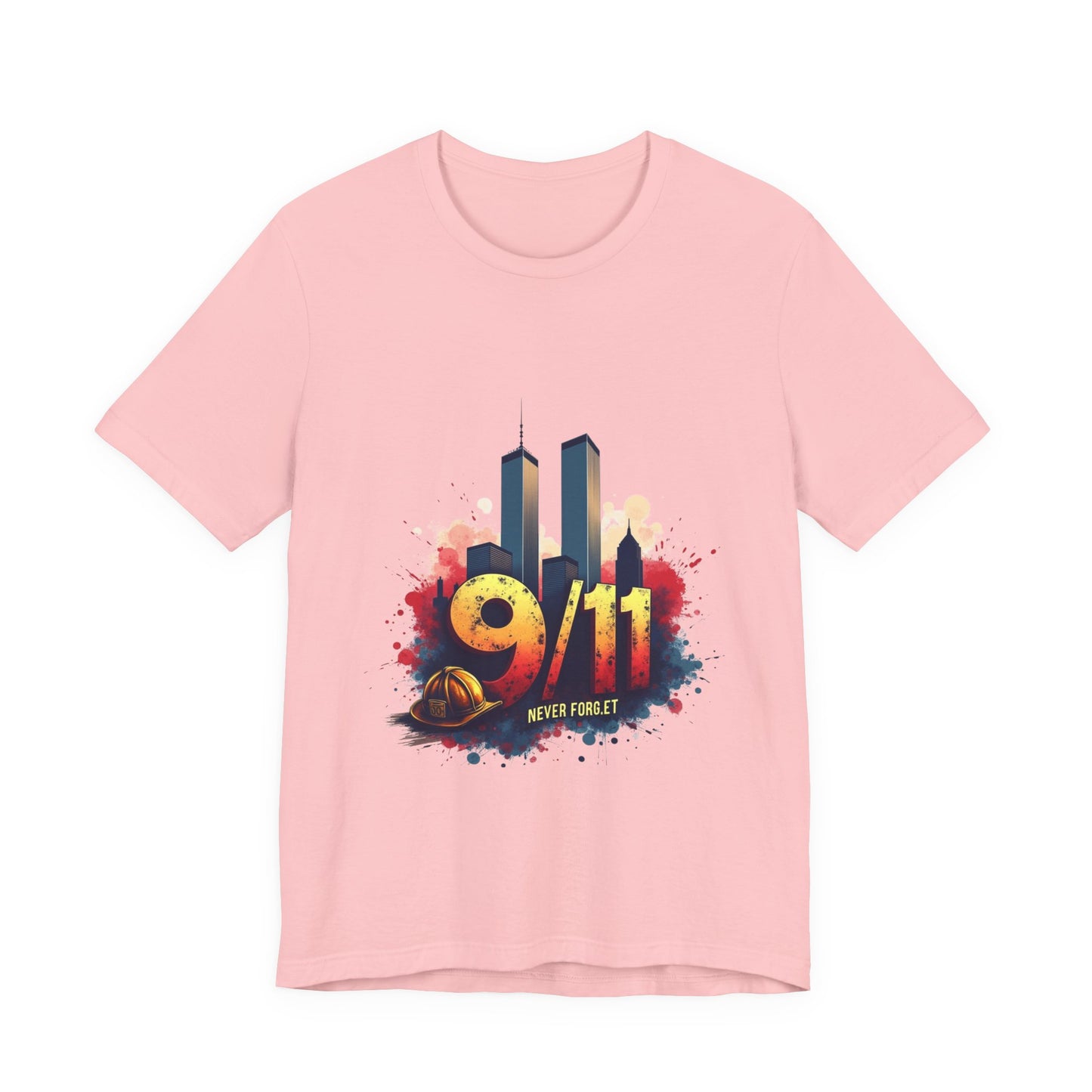 9/11 Memorial T-Shirt — Never Forget Tribute Tee