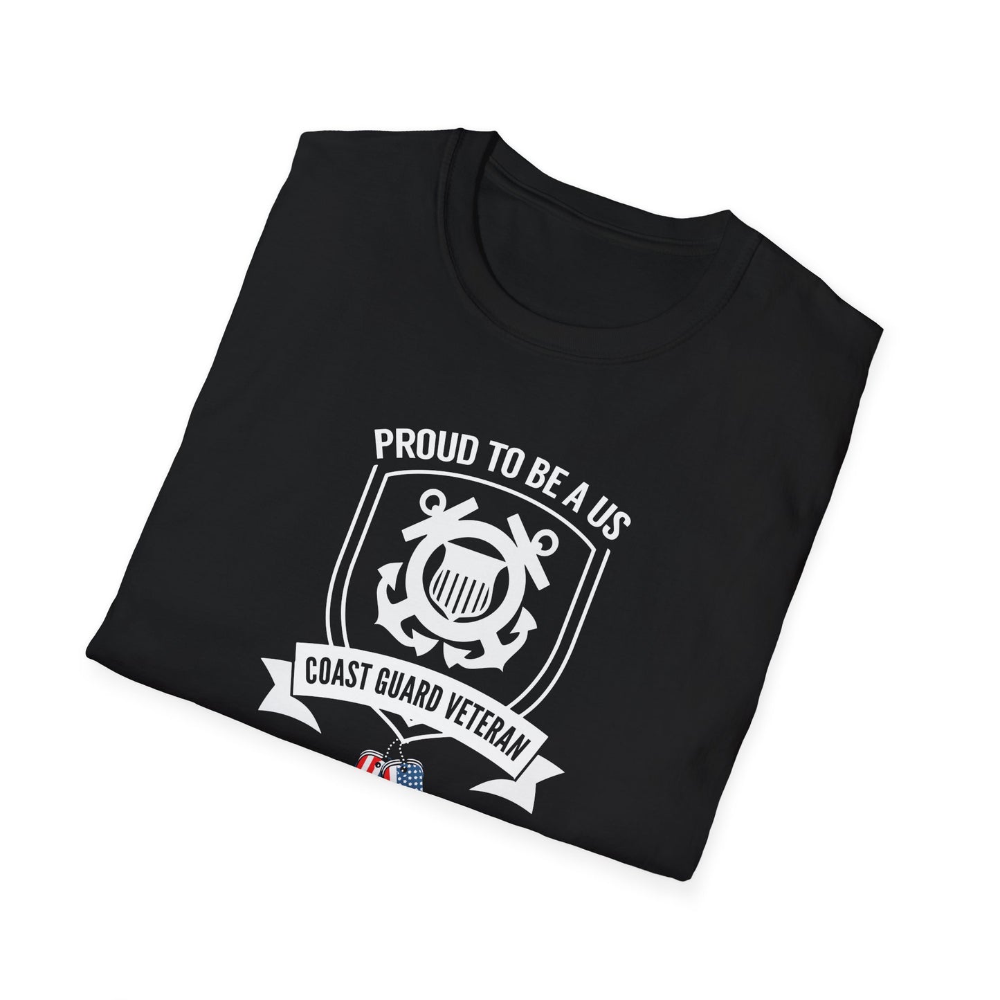 Proud to Be a US Coast Guard Veteran T-Shirt