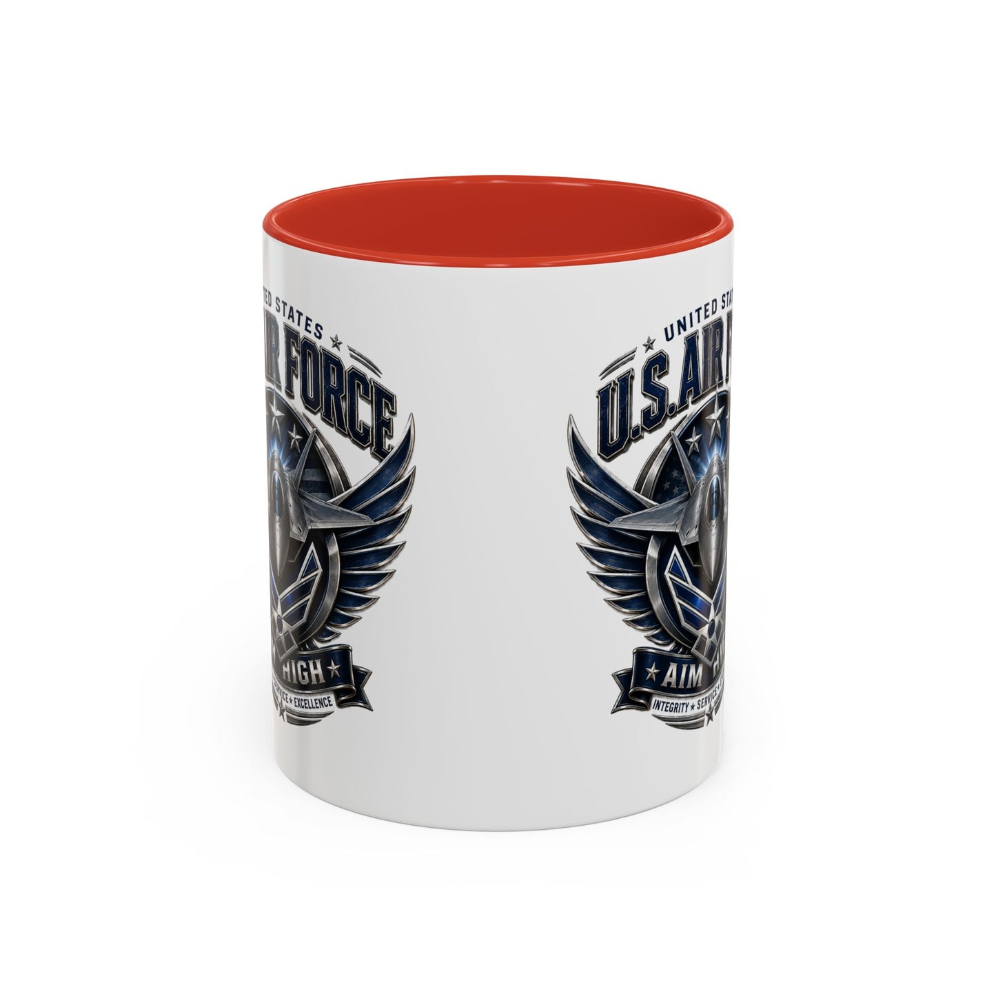 U.S. Air Force Aim High Accent Coffee Mug (11/15oz)