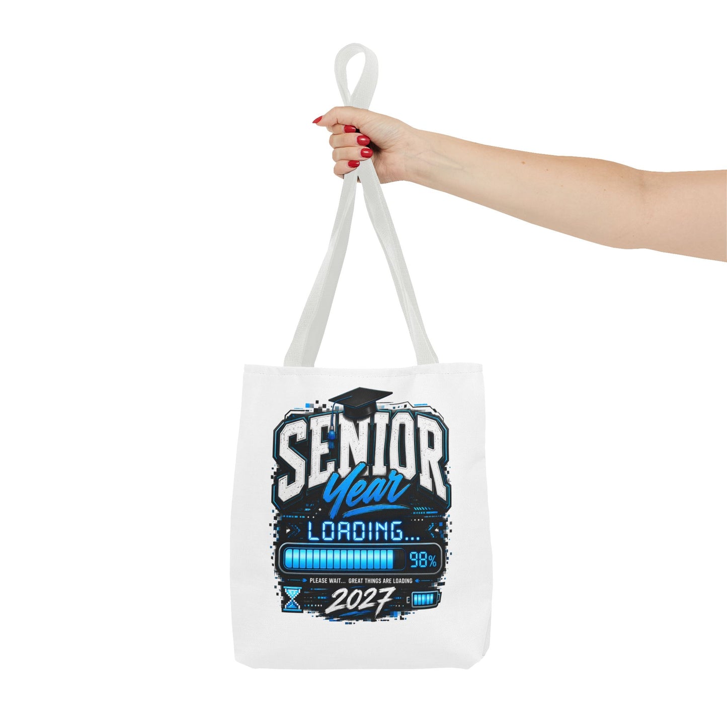 Senior Year Loading 2027 Tote Bag