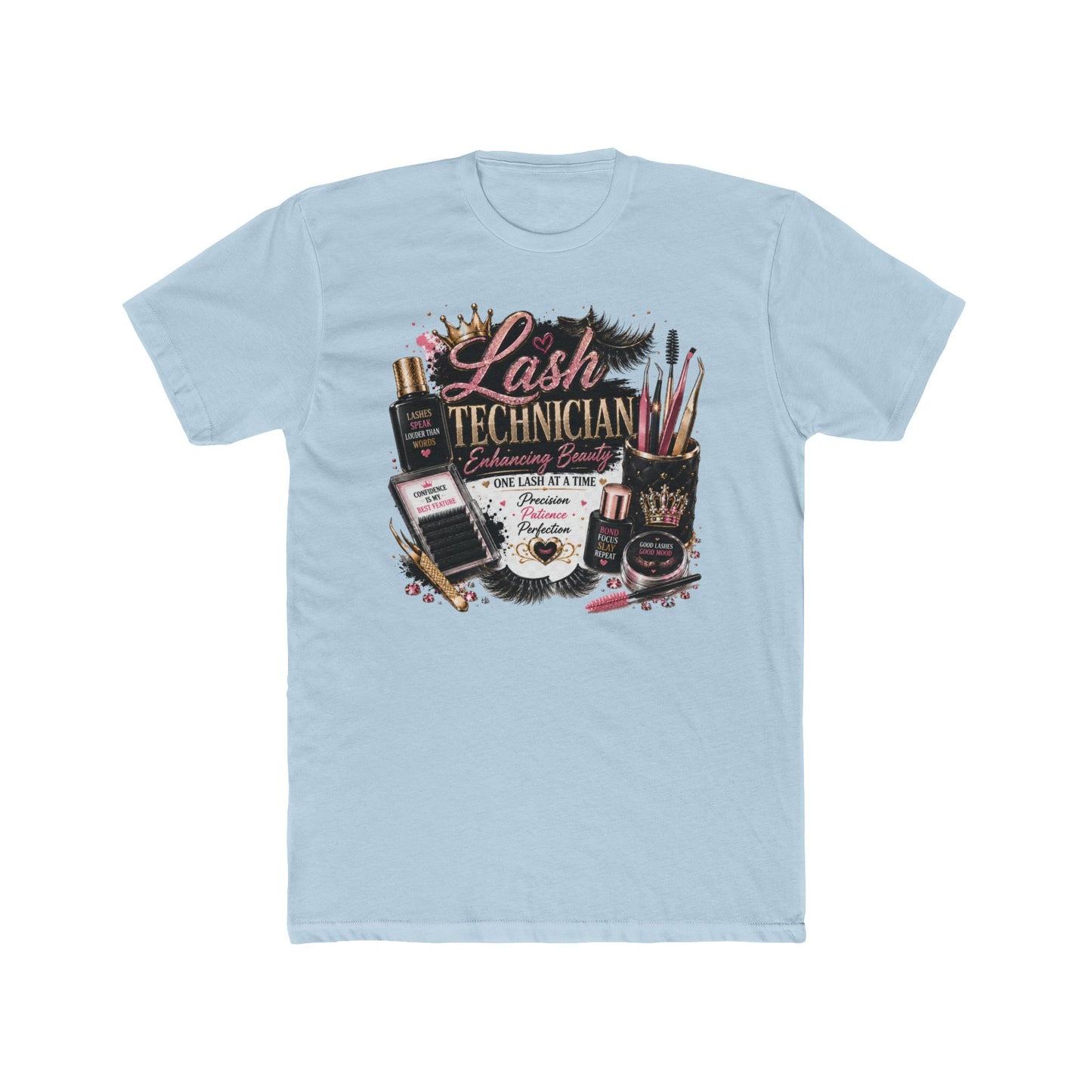 Lash Technician Crew Tee - Eyelash Extension Artist T-Shirt