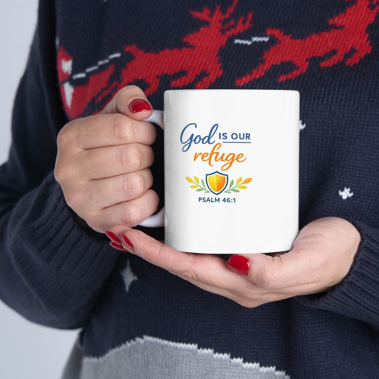 God Is Our Refuge - Psalm 46:1 Mug