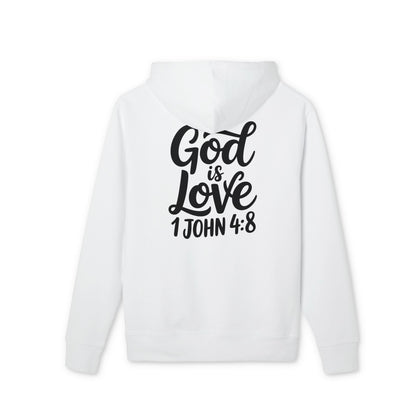 God Is Love Hoodie – 1 John 4:8 Christian Faith Pullover