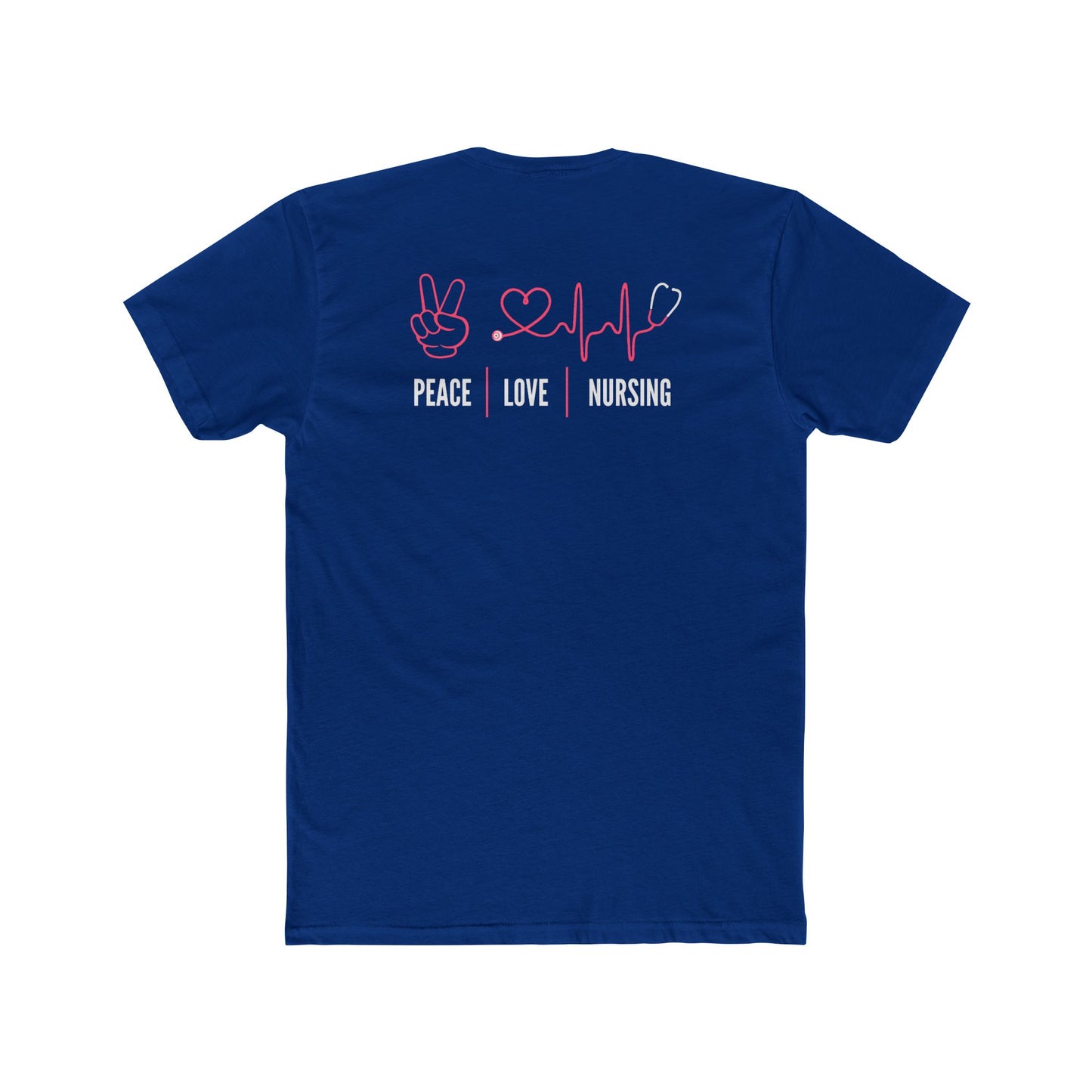Nursing Tee — Peace Love Nursing Graphic Shirt