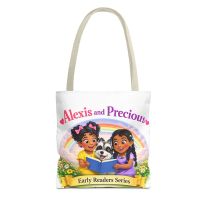 Children's Tote Bag – "Alexis and Precious" Early Readers Book Design