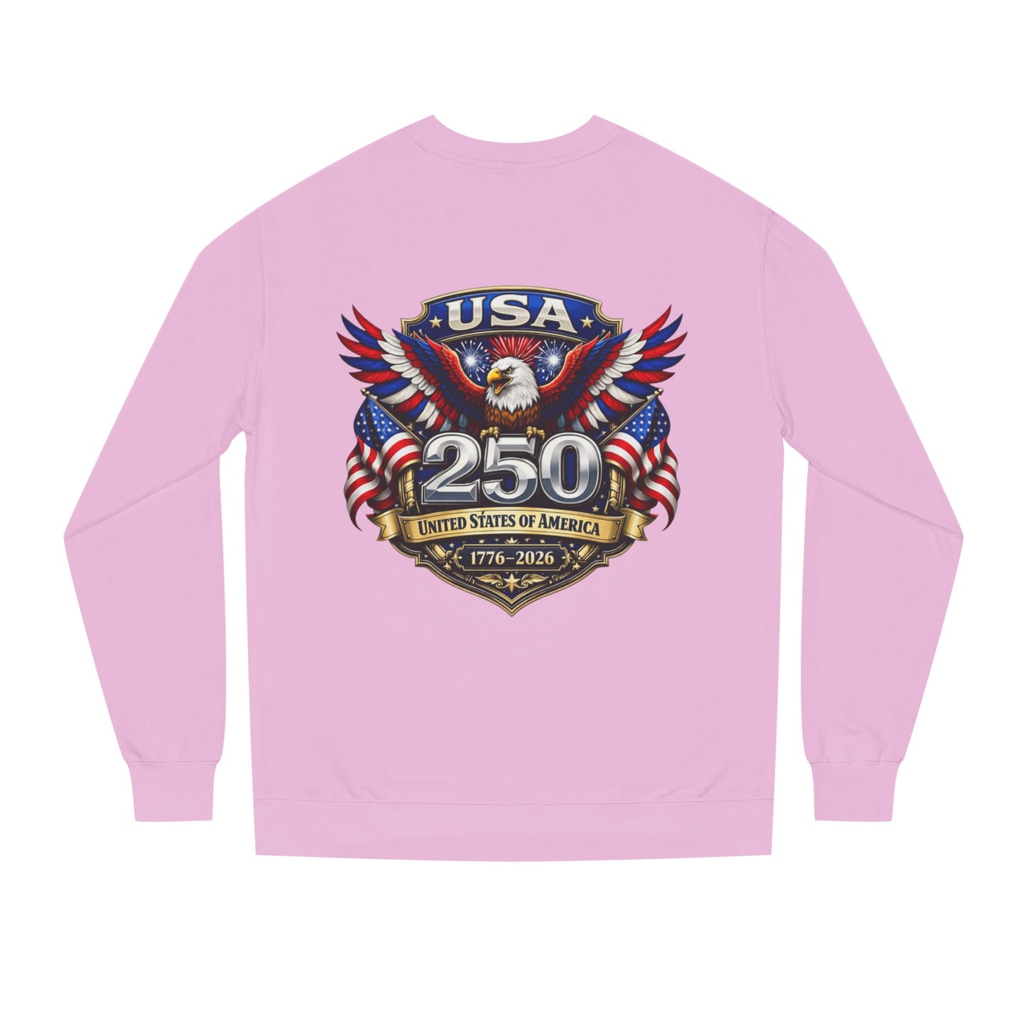 USA 250th Anniversary Eagle Sweatshirt — 1776-2026 Patriotic Crewneck