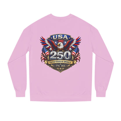 USA 250th Anniversary Eagle Sweatshirt — 1776-2026 Patriotic Crewneck