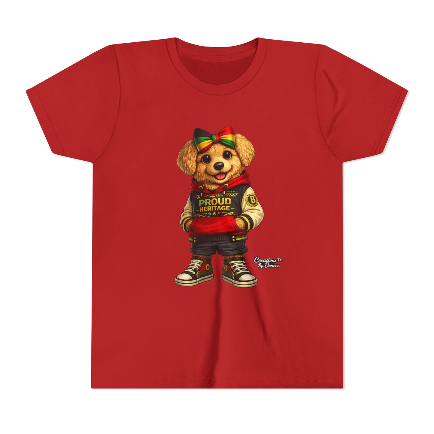 Kids Rasta Bear 'Proud Heritage' Tee