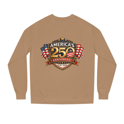 America's 25th Anniversary Sweatshirt — Patriotic USA Flag Crewneck (1776–2026)