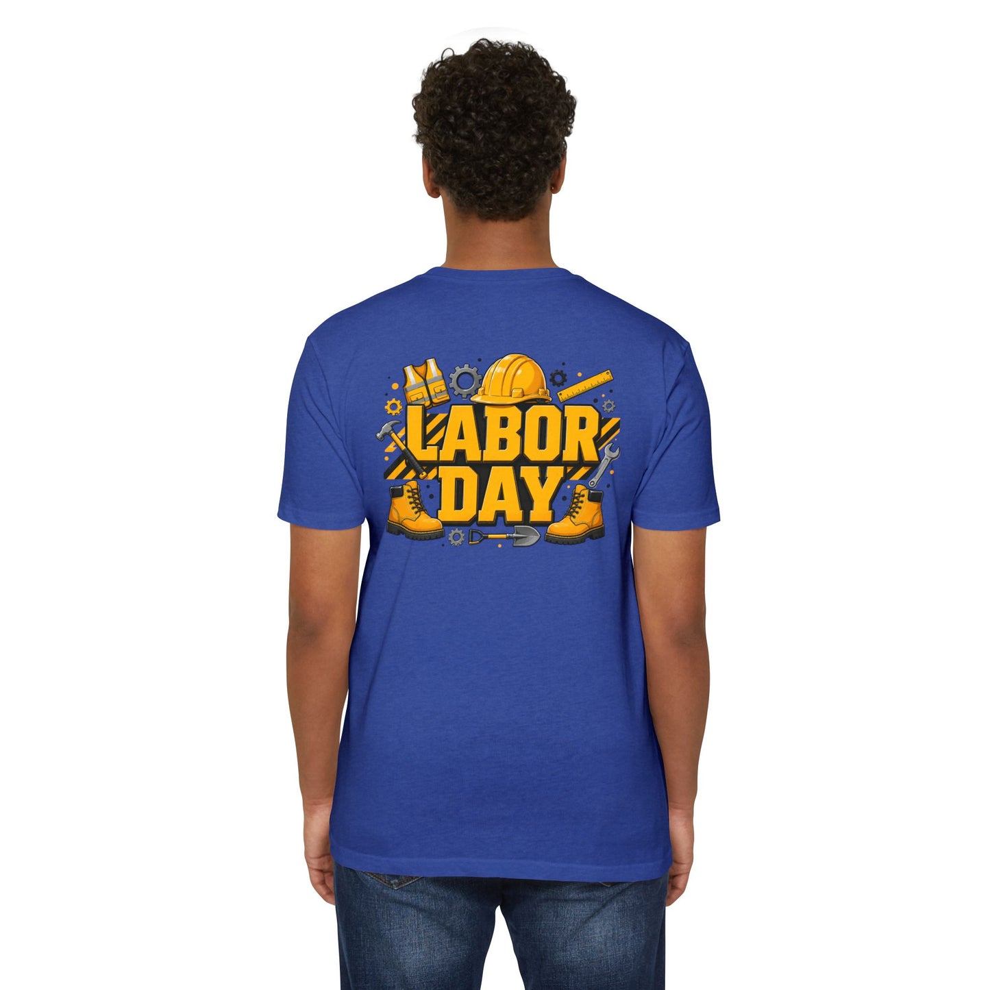 Labor Day T-Shirt — Construction Tools Graphic Tee