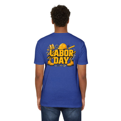 Labor Day T-Shirt — Construction Tools Graphic Tee
