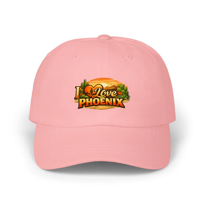 Dad Cap — I Love Phoenix Sunset Embroidered Hat