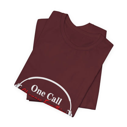 One Call Changes Everything Headset Tee — Dispatcher & Emergency Responder Shirt