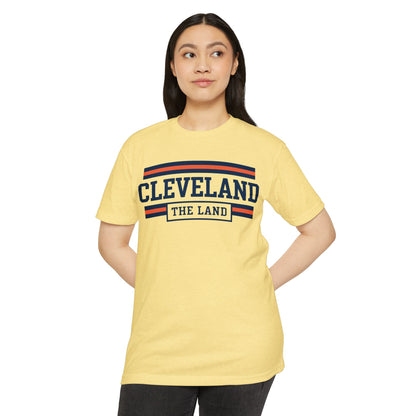 Cleveland "The Land" Retro Striped Tee